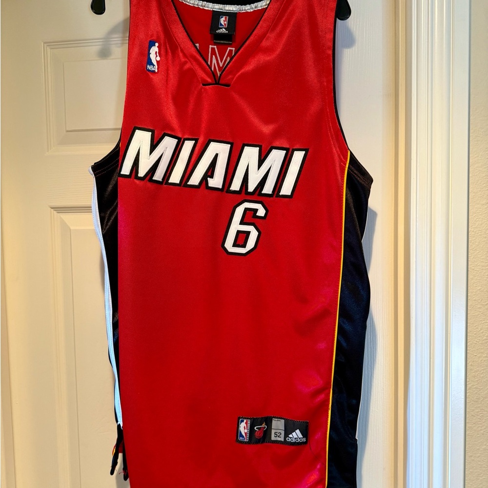 Adidas Red NBA Jersey